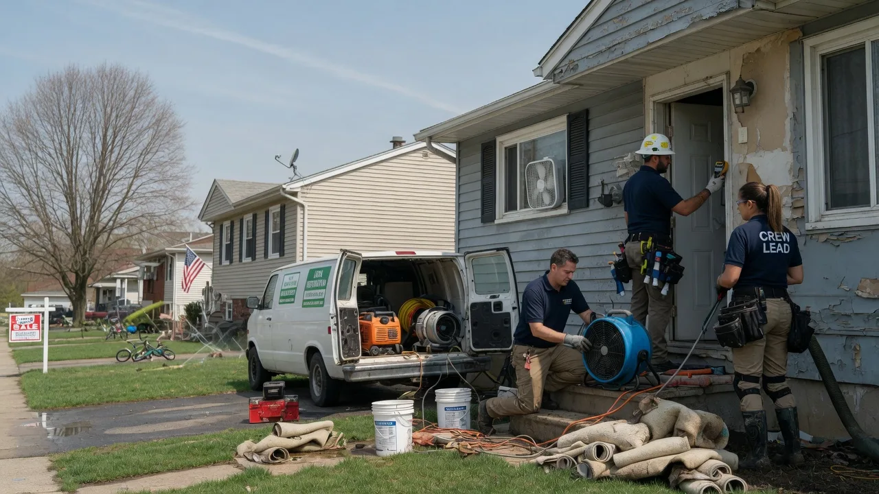 Flood Cleanup in Hawthorne, NJ near me
